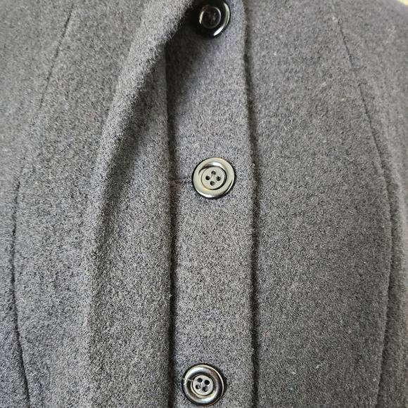 Blue Sky Tailored Wool Overcoat Plus Size - Picture 12 of 16
